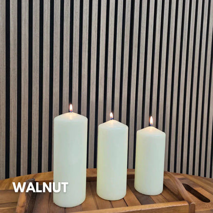 60cm x 60cm Square Wood Acoustic Wall Panel Multiple Colours